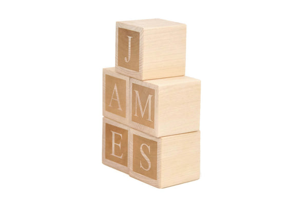Wooden Name Blocks - Custom Letter Blocks - Handmade Decor