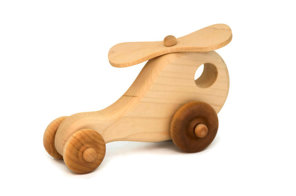 Wooden Toy Helicopter - Little Wooden Wonders