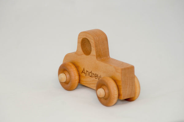 Wooden Toy Pickup Truck - Truck - Personalized - Handmade Montessori Toy