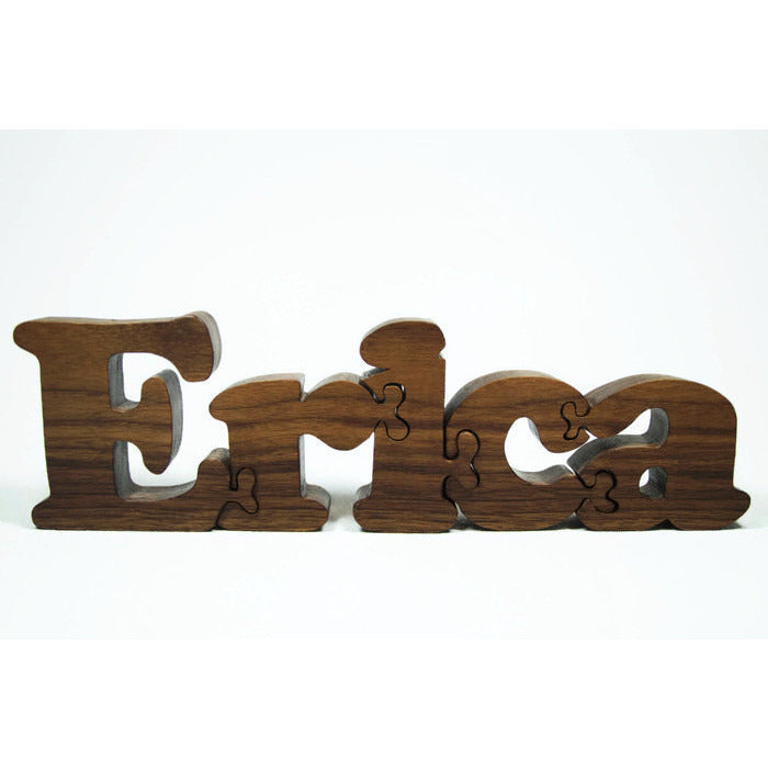 Wooden Letters - 3 1/2 tall solid Walnut Letters.
