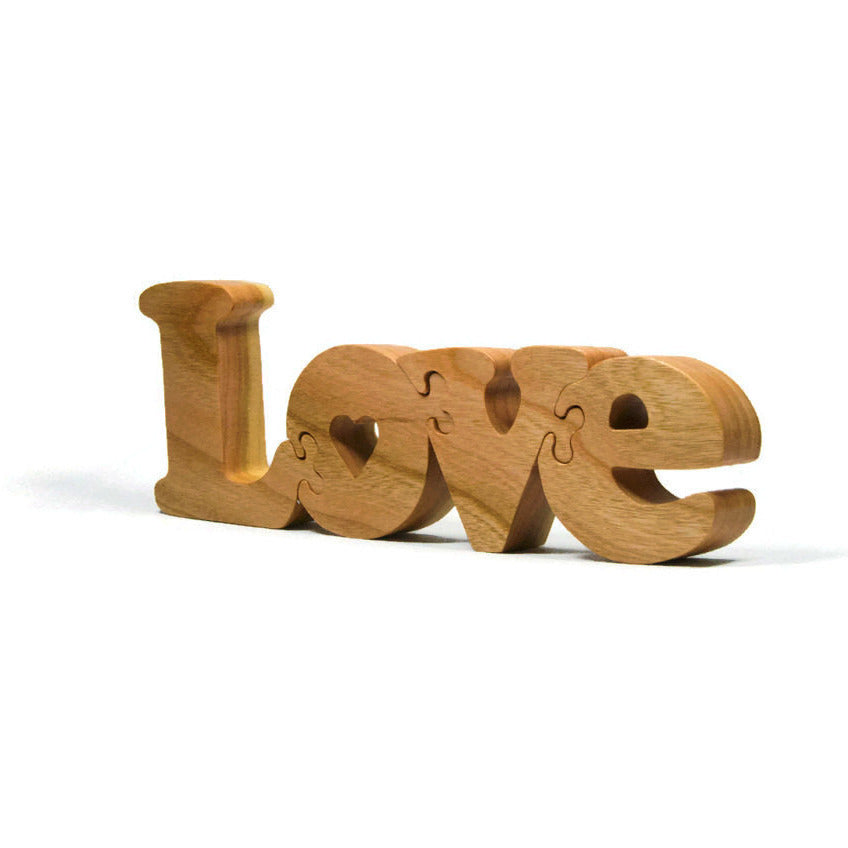 Valentine Love Wooden Puzzle - Little Wooden Wonders
