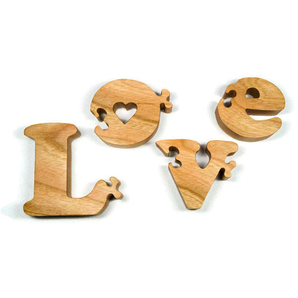 Valentine Love Wooden Puzzle - Little Wooden Wonders