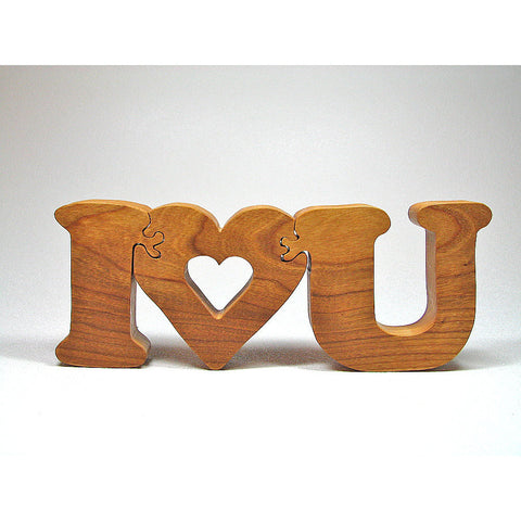 Wooden Puzzle for Mothers Day, Valentines, Christmas, or Wedding - Little Wooden Wonders