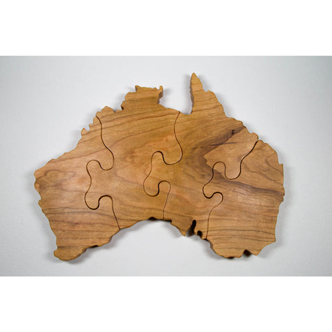 Custom Country Puzzles - Australia - Any Country - Little Wooden Wonders