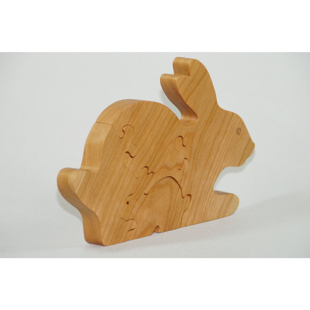 Handmade Wooden Animal Puzzle - Bunny - Personalized - Montessori Toy -  Handmade Wooden Toys and Puzzles for Children – Little Wooden Wonders
