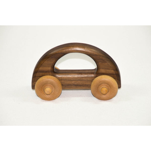 Wooden Toy Car - Personalized Push Toy for Babies, Toddlers and Preschool - Little Wooden Wonders