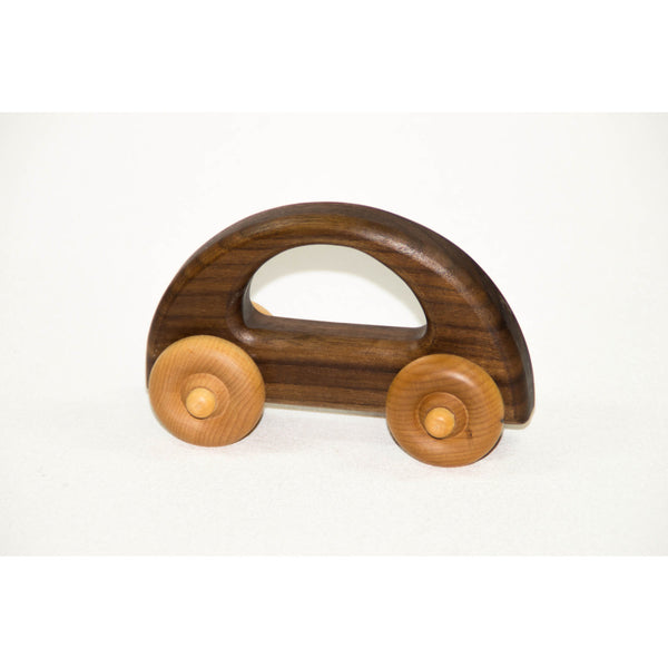 Wooden Toy Car - Personalized Push Toy for Babies, Toddlers and Preschool - Little Wooden Wonders